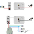 Système d'interphone Villa à 4 fils avec caméra de moniteur